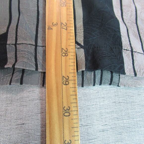 Tommy Bahama Shirt Mens Large Black Geometric Island Zone Hawaiian Beach Ripstop - Picture 7 of 10